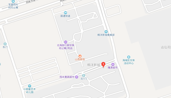 北海市金五星装饰有限公司的地址在桐洋新城 北海市金五星装饰有限公司的地址在桐洋新城